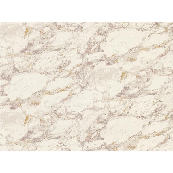 Brewster Carton Eggshell Faux Marble Paper Strippable Roll (Covers 75.6 sq. ft.)
