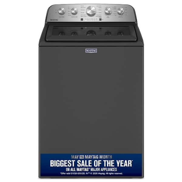 4.7 cu. ft. Top Load Washer in Volcano Black with Extra Power