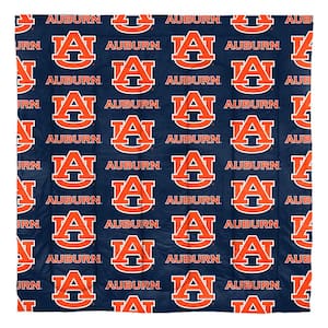 5-Piece Multi Colored Auburn Tigers Rotary Queen Size Bed In a Bag Set