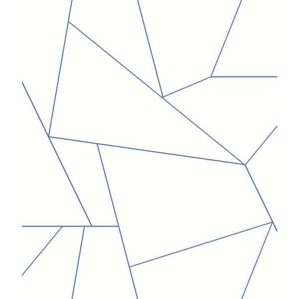 York Wallcoverings 34.17 sq. ft. Fractured Prism Peel and Stick Wallpaper