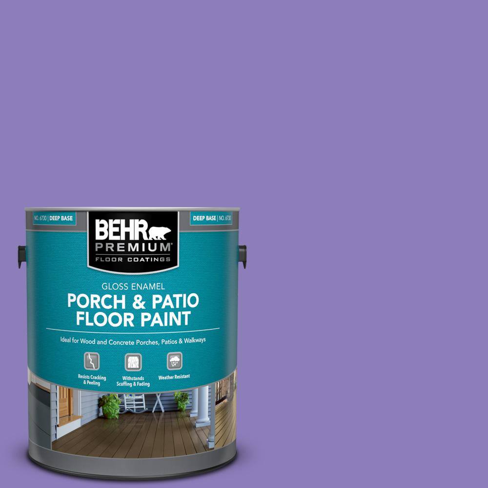 1 gal. #P560-5 Unimaginable Gloss Enamel Interior/Exterior Porch and Patio Floor Paint price history on PriceWatchPro