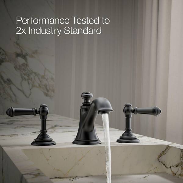 KOHLER Artifacts with Bell Design Widespread Bathroom Sink Spout