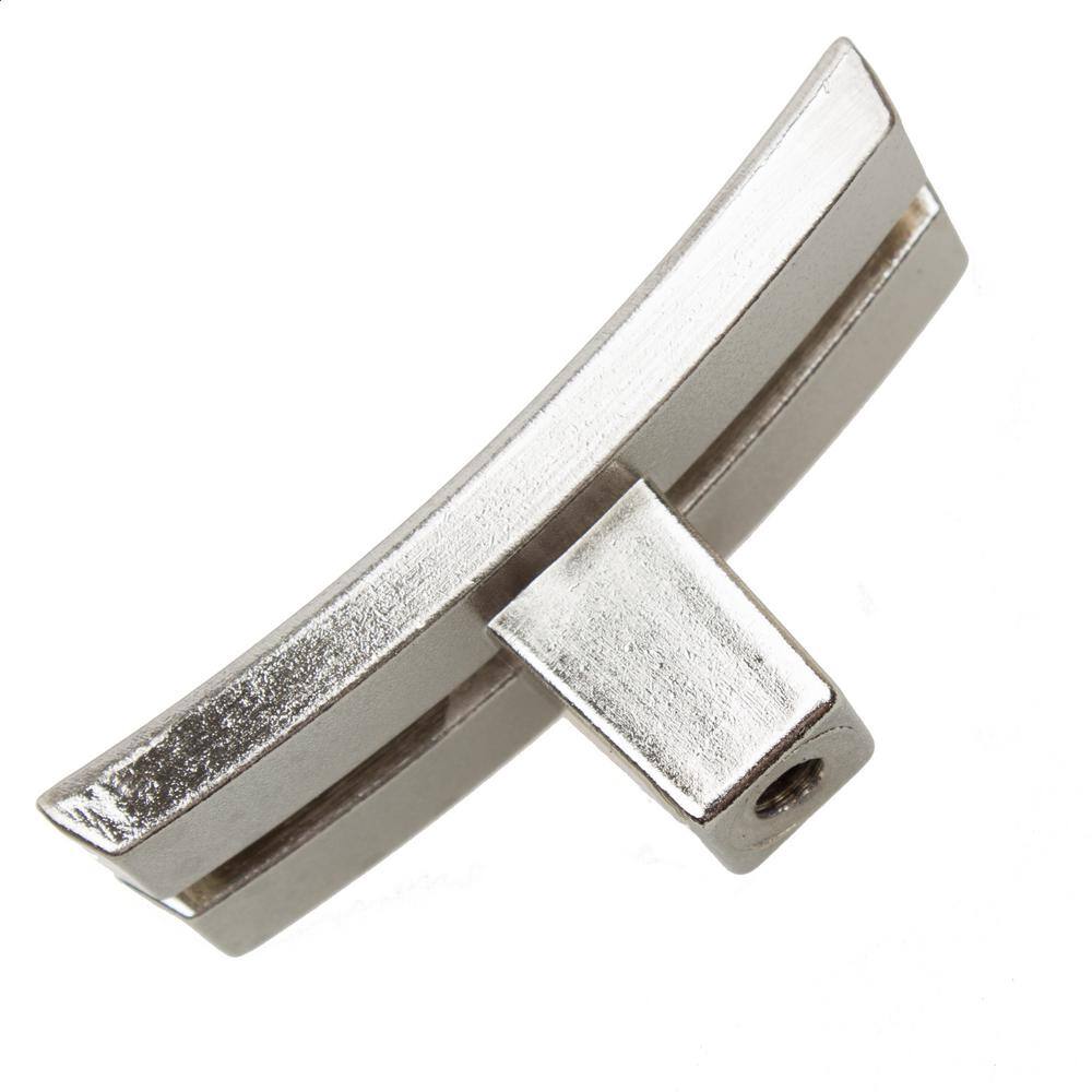 6-inch Brushed Nickel Industrial T-Handle Cabinet Knob Set