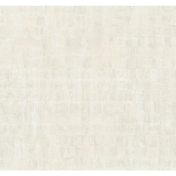 York Wallcoverings Ronald Redding Pearl Liquid Metal Paper Unpasted Matte Wallpaper (27 in. x 27 ft.)