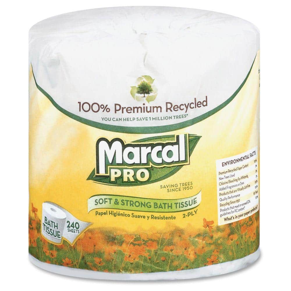 UPC 043032030010 product image for 3.67 in. x 4.33 in. White 2-Ply Bath Tissue Pack (48/Carton) | upcitemdb.com