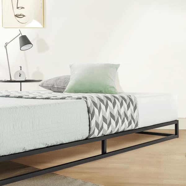 Low platform bed store frame twin