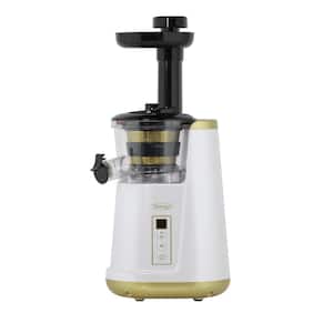 Cold Press 365 Compact Masticating Vertical Juicer, in White