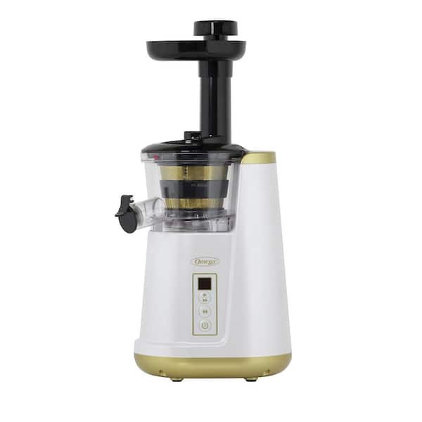Omega Cold Press 365 Compact Masticating Vertical Juicer, in White