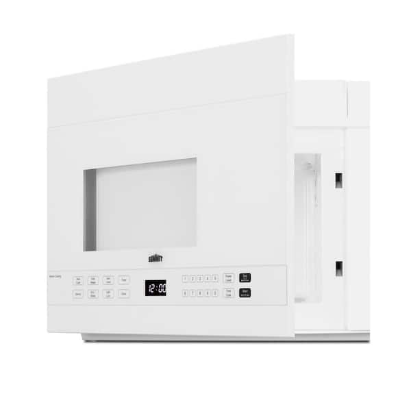 24 over the range microwave white