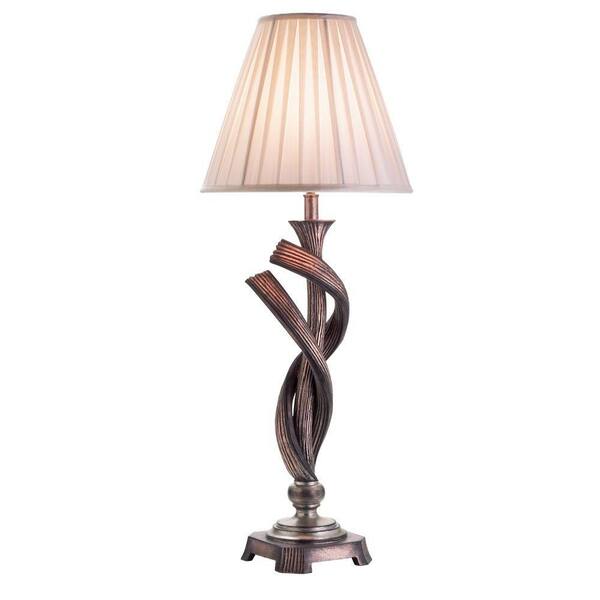 Eurofase Abacus 33 in. Aged Bronze Table Lamp