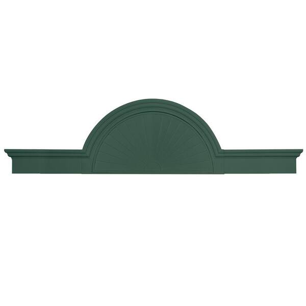 Builders Edge 70 in. - 106 in. Flat Panel Window and Door Accent in 028 Forest Green-DISCONTINUED