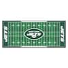 FANMATS Seattle Seahawks X Football Field Runner Rug 7366