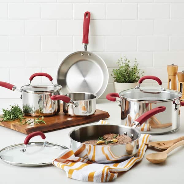 https://images.thdstatic.com/productImages/50ec5b0b-8465-4deb-b6a9-6f5b5cd8e7d3/svn/stainless-steel-with-red-handles-rachael-ray-pot-pan-sets-70413-31_600.jpg