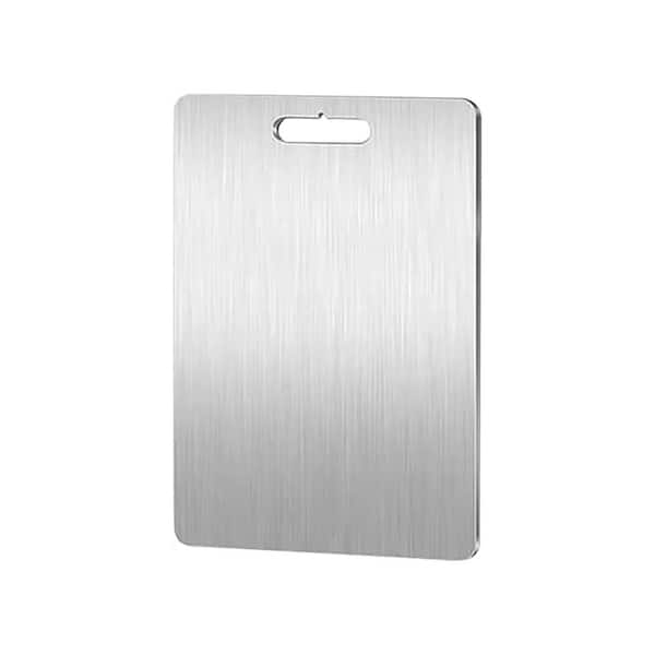 2025 New Upgrade 11 in. x 15.5 in. Rectangular Pure Titanium Cutting Board with Double - Sided and Hygienic Design