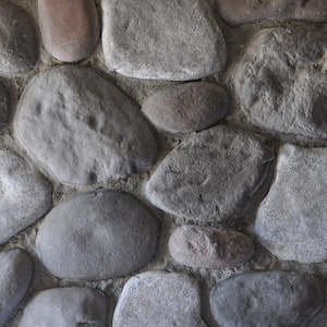 Traditional 6 in. x 6 in. Rapidan River Stone Concrete Stone Veneer (150 sq. ft./crate)