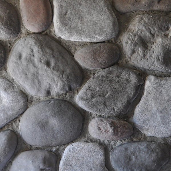 M-Rock Traditional 6 in. x 6 in. Rapidan River Stone Concrete Stone Veneer (150 sq. ft./crate)