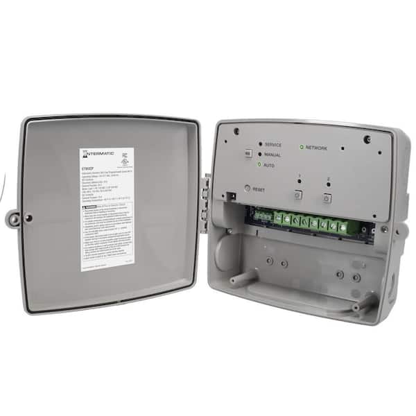 365-Day Programmable Smart Wi-Fi Timer, 120-277 VAC, 2 x SPDT, Indoor/Outdoor Plastic Enclosure, Astronomic