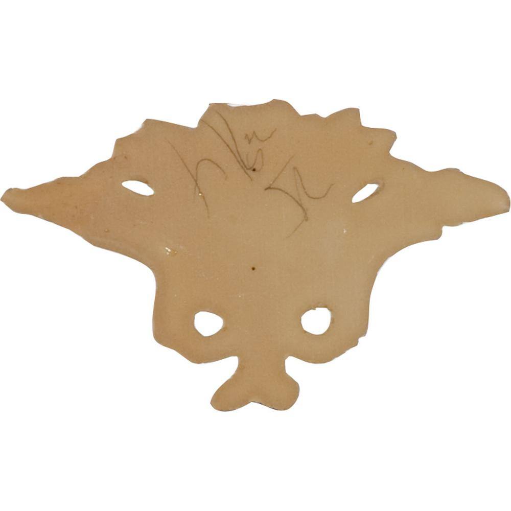 Primed White Polyurethane Architectural Scroll Onlay