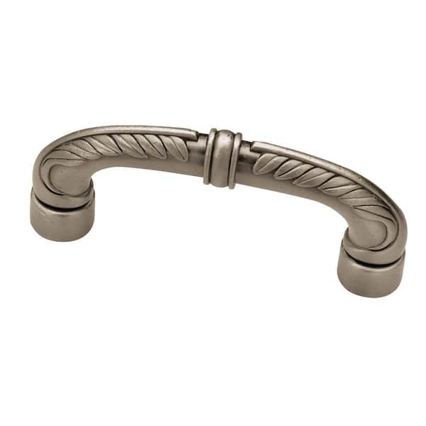 Liberty Laurel 3 in. (76mm) Antique Pewter Cabinet Drawer Pull