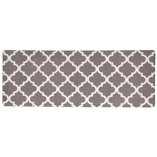 World Rug Gallery Texture Anti Fatigue Mat Beige - 20 x 30