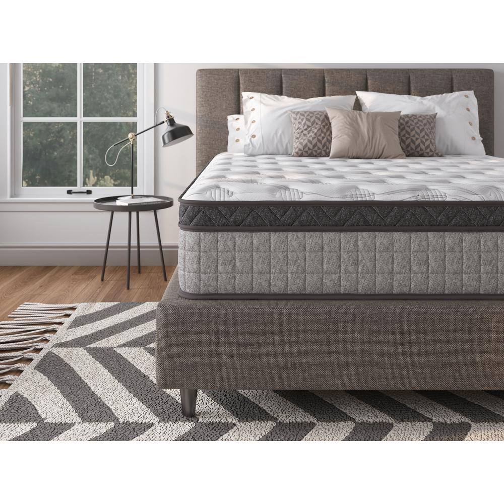 Queen Medium Hybrid Cooling Memory Foam 12 in. Bed-in-a-Box Mattress price history on PriceWatchPro