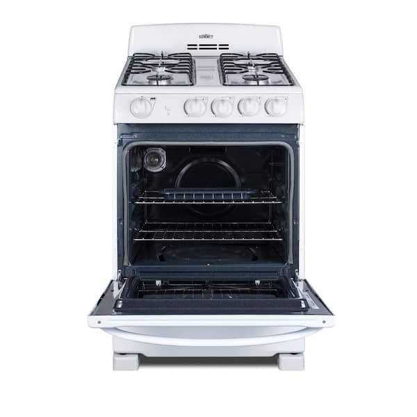 Summit Appliance 24 in. 2.9 cu. ft. Electric Range in White RE2411W - The  Home Depot