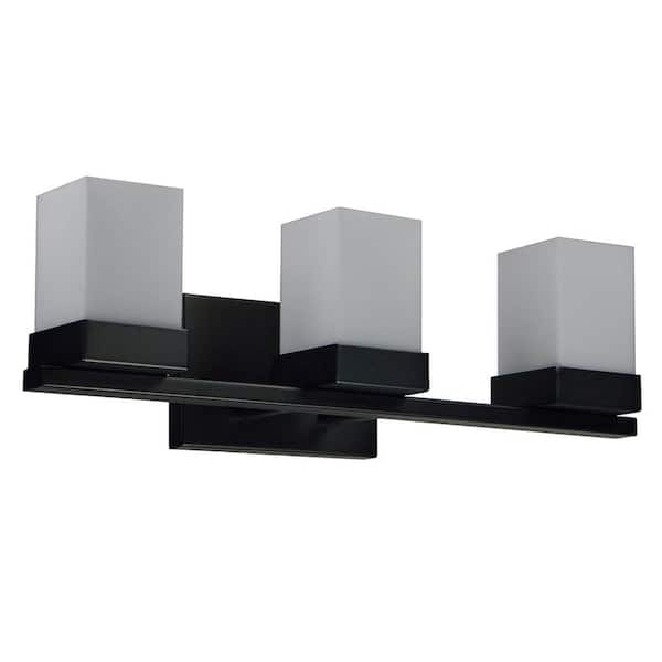 Filament Design 3-Light Old Silver Bath Light