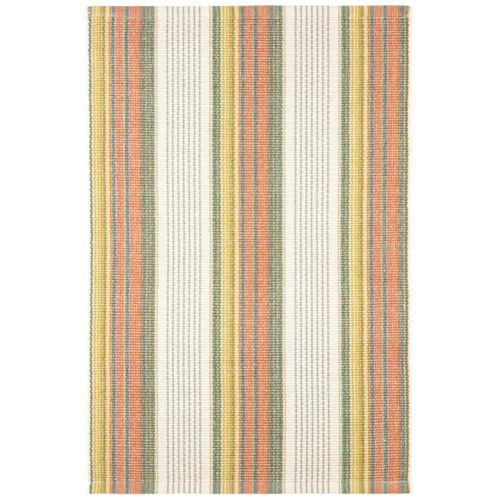 Sloane Stripe Handwoven Cotton Sprout 8 ft. x 10 ft. Indoor Area Rug price history on PriceWatchPro