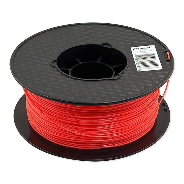 Stoffelijk overschot Krachtcel inspanning Aspectek 3D Printer Premium Red ABS Filament-HZ123111 - The Home Depot