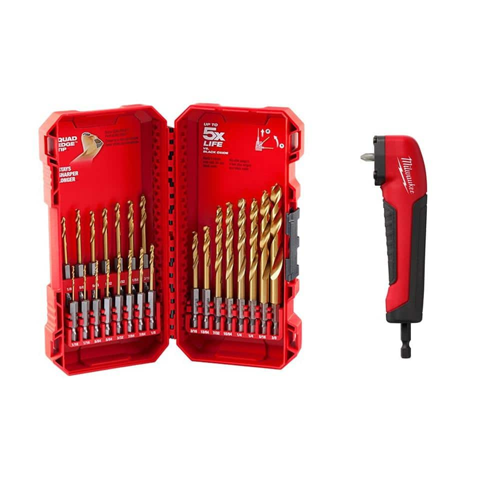 Milwaukee 48-89-4631 SHOCKWAVE Impact Duty Titanium Drill Bit Set (23- –  Steadfast Supply Co.