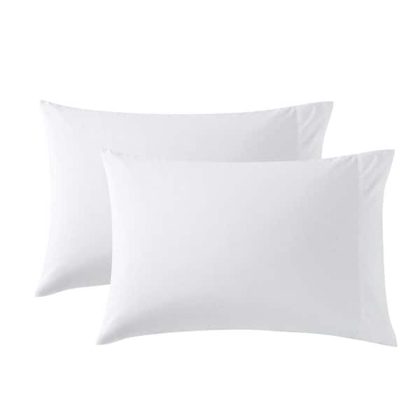 Nautica NA T200 Solid Cotton White Pillowcase