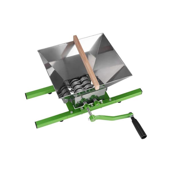 SKYSHALO 1.8 Gal. /7L Fruit and Apple Crusher, Stainless Steel