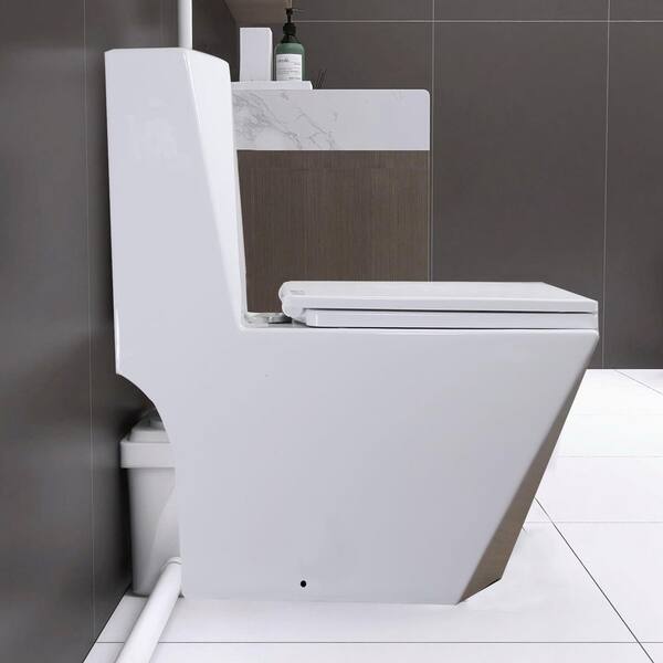 Yingze 450 W Macerating Toilet, Upflush Square Shape Toilet in