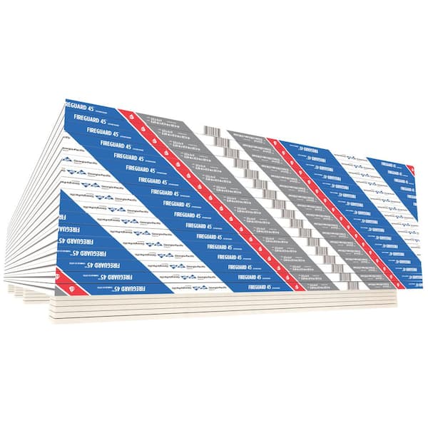 ToughRock 5/8-in x 4-ft x 8-ft Fireguard Fire Resistant Regular Drywall Panel