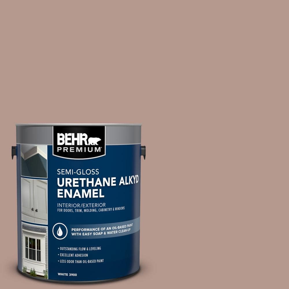 BEHR PREMIUM 1 gal. N1604 Sonora Rose Urethane Alkyd SemiGloss
