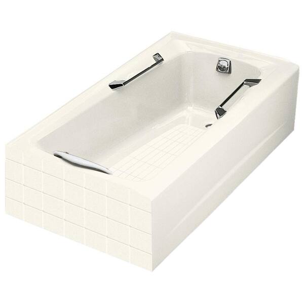 KOHLER Guardian 5 ft. Bath with Reversible Drain in White-DISCONTINUED