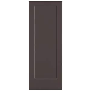 30 in. x 80 in. 1-Panel Lincoln Park Single Bore Solid Core Willow Wood Molded Composite Interior Door Slab