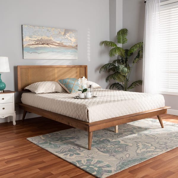 Baxton studio king platform outlet bed