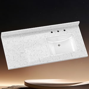 Zeafive CTK 54 in. W x 22 in. D Engineered Stone Rectangular