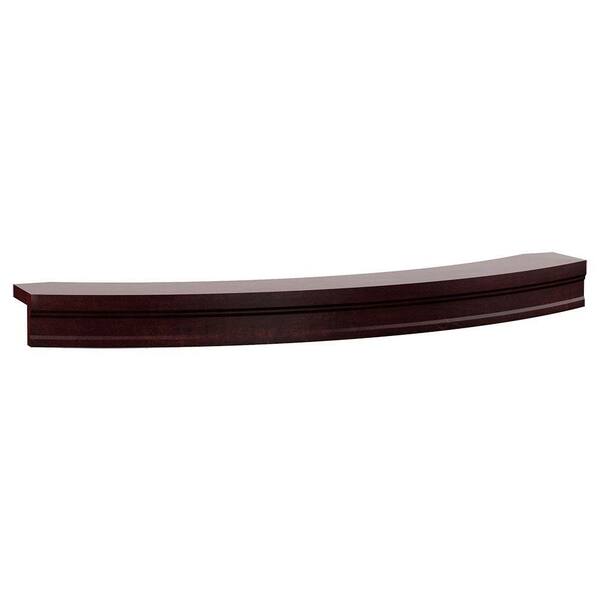 MasterBath 24x2x6 in. Moulding Curved Toe Valance in Crimson