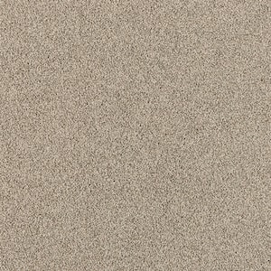 Tailored Trends III Regal Gray 15 ft. 58 oz. Polyester Textured Installed Carpet