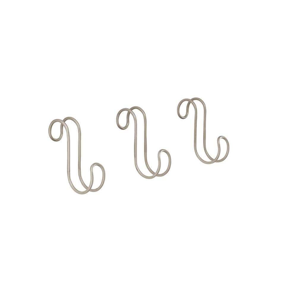 Decorative 3-Hook Closet Accessory in Nickel price history on PriceWatchPro