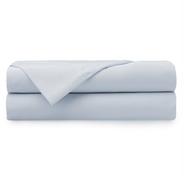 Unbranded 4-Piece Blue Hydra Solid 1000 Thread Count Cotton Blend King Sheet Set