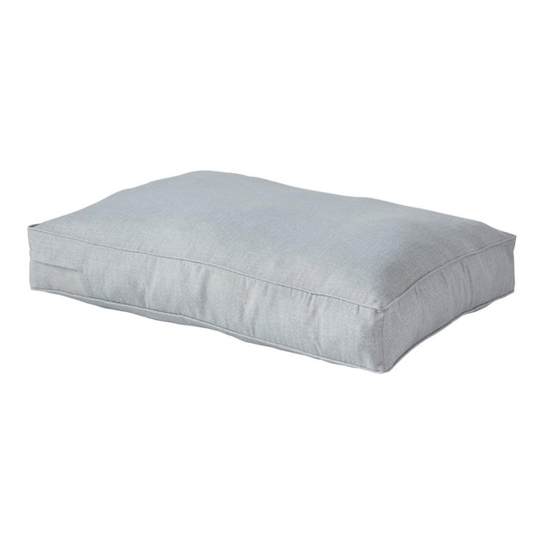 Carolina Pet Solid Faux Gusset Jamison Pillow Dog Bed, Tan, Medium