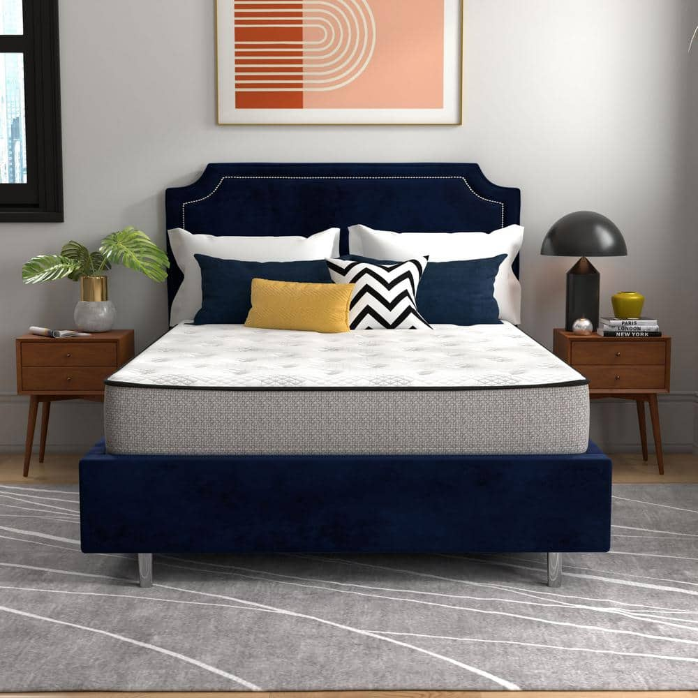 EARLY BIRD Dual Cool Twin Medium Gel Memory Foam 10 in. Bed-in-a-Box Mattress