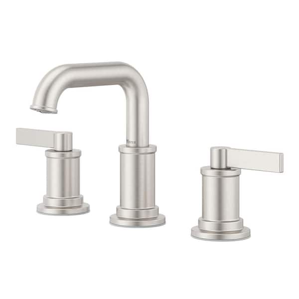 Havenridge 8 in. Widespread 2-Handle Bathroom Sink Faucet in Spot Defense Brushed Nickel