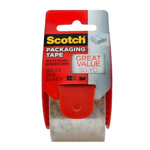 Scotch 1.88 in. x 50 yds. Shipping Packaging Tape with Dispenser