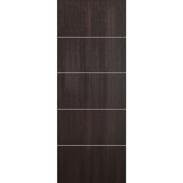 Optima 4H N 18 in. х 96 in. No Bore Solid Composite Core Veralinga Oak Wood Interior Door Slab