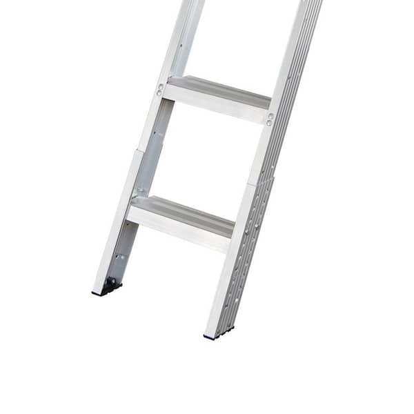Louisville Wood Folding Attic Ladder 7.75-ft to 10.25-ft (Rough Opening:  22.5-in x 54-in) with 250-lb Capacity at