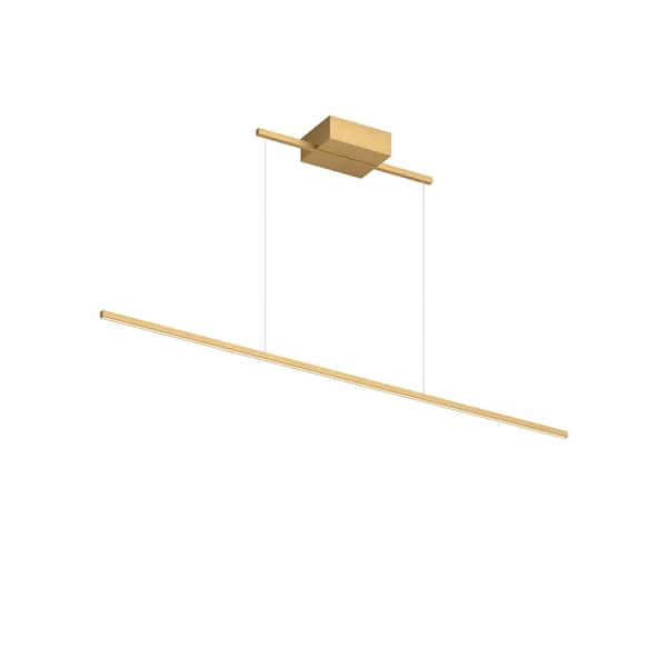 Kuzco Lighting LP18248 BG LED Pendant Vega Minor Brushed Gold